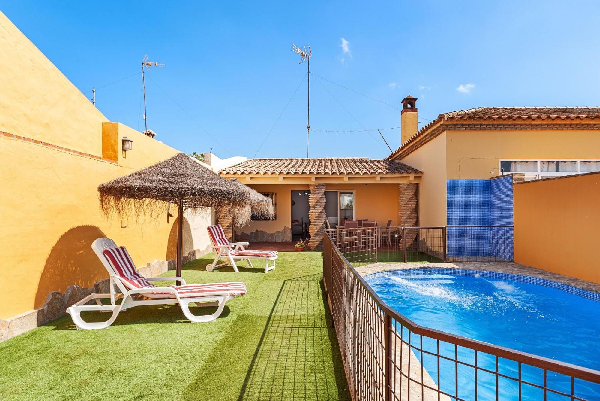 Chalet Rocio - Solo Familias Conil De La Frontera Exterior photo
